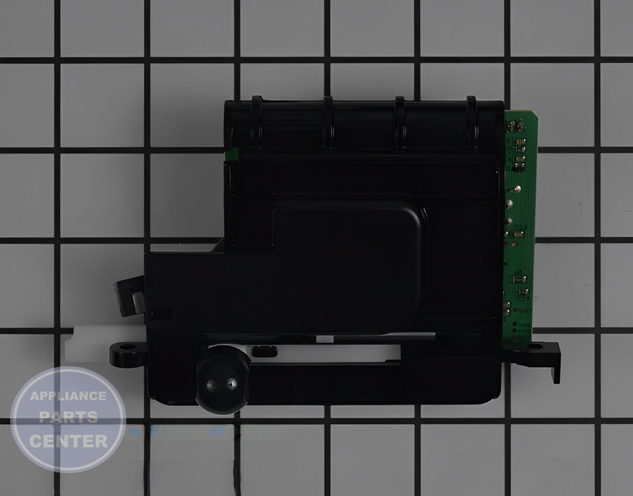 Whirlpool Speed Control WP9706648 - Installation in WPL Dishwasher showing mounting points