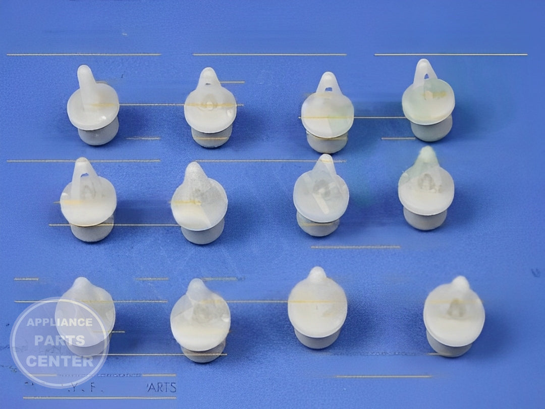 Whirlpool BUMPER WP9724509 - Installation in Whirlpool model showing key mounting points
