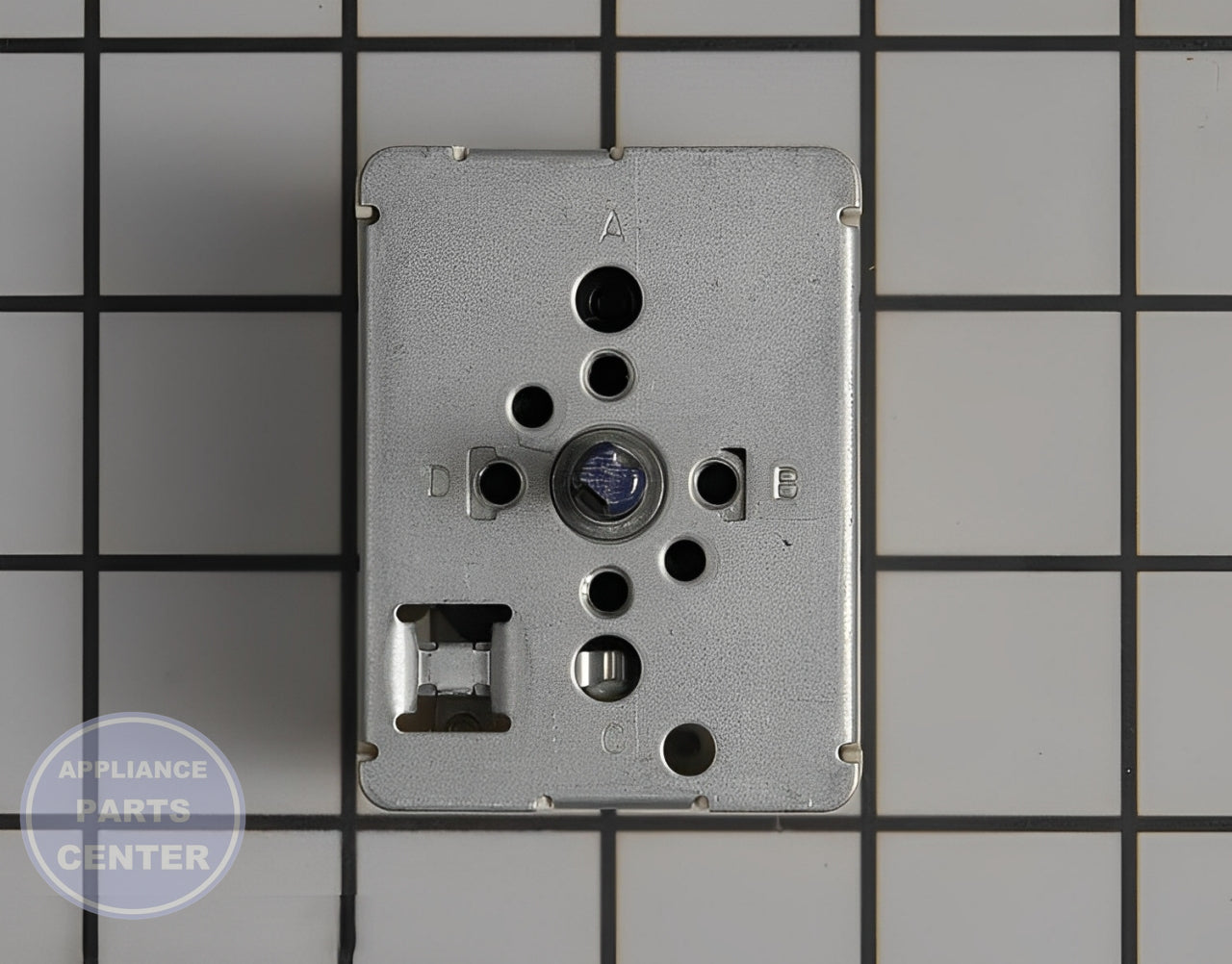 Surface Element Switch WP9750641 - Side view with precise measurements