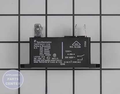 WHIRLPOOL RELAY WP9752759 - Main view showing 240V capacity for WPL models