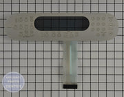 WHIRLPOOL MEMBRANE SWITCH WP9756559ES - Main view showing touchpad for WPL Range/Stove/Oven models