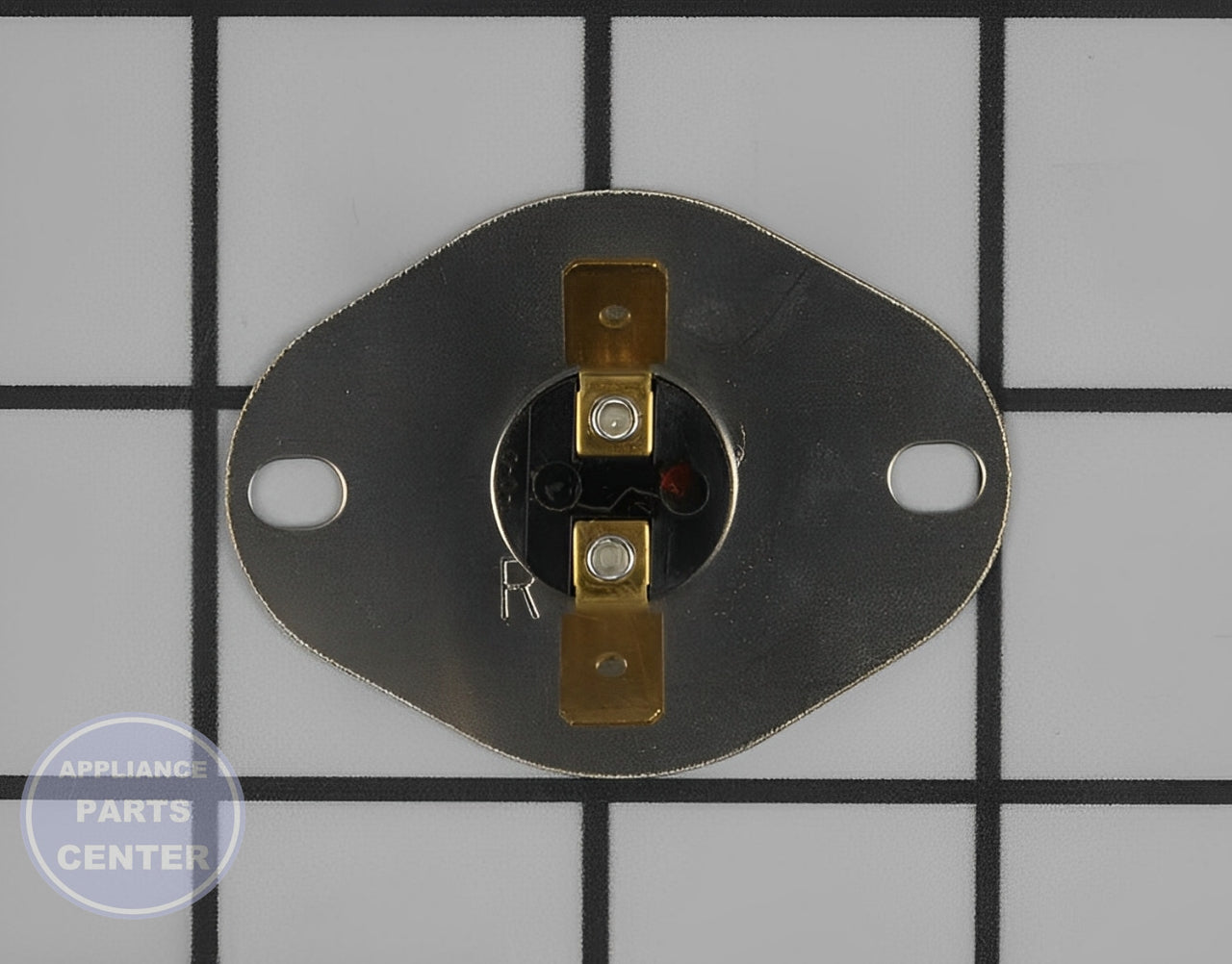 Whirlpool High Limit Thermostat WP9757807 - Main view showing temperature control for Whirlpool and KitchenAid models