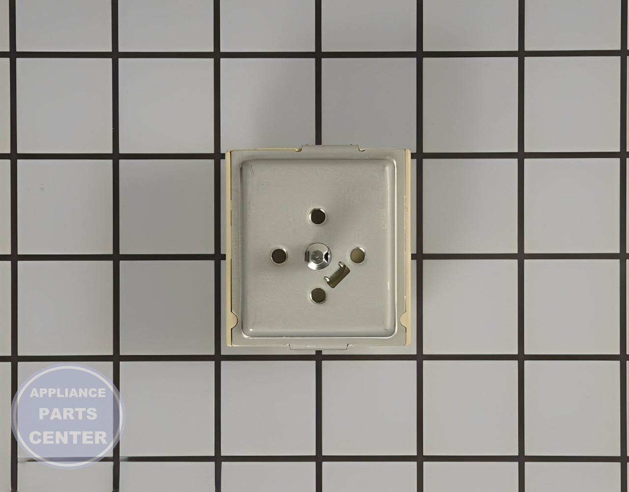 WHIRLPOOL OVEN INFINITE SWITCH WP9758060 - Main view showing precise heat control for Whirlpool, Maytag, and KitchenAid models
