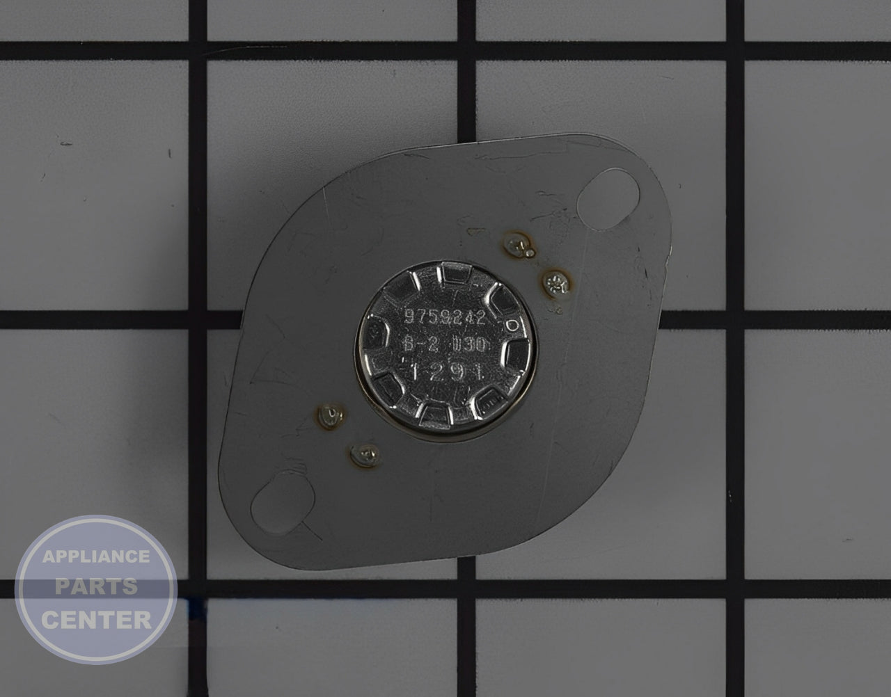 WHIRLPOOL THERMOSTAT WP9759242 - Main view showing precise temperature control for WPL Range/Stove/Oven models