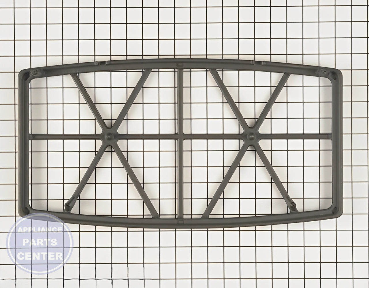 Burner Grate WP9759505 - Detailed view of the durable cast iron material