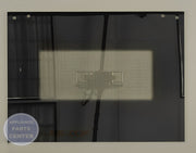 Whirlpool KitchenAid Outer Door Glass WP9759641 - Main view showing sleek design for kitchen models