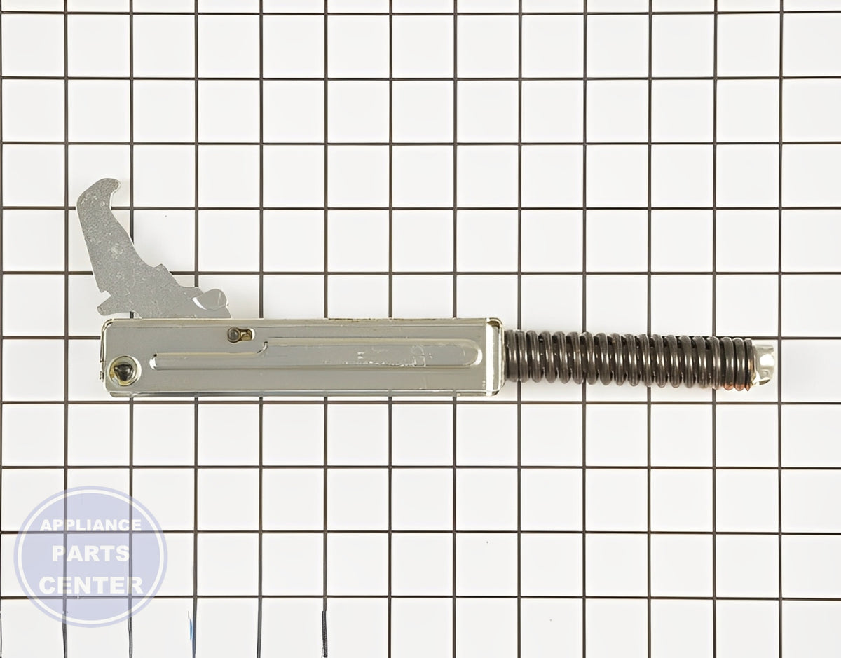 WHIRLPOOL DOOR HINGE (LEFT HAND) WP9760574 - Main view showing heavy-duty construction for compatible models
