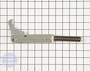 WHIRLPOOL DOOR HINGE (LEFT HAND) WP9760574 - Main view showing heavy-duty construction for compatible models