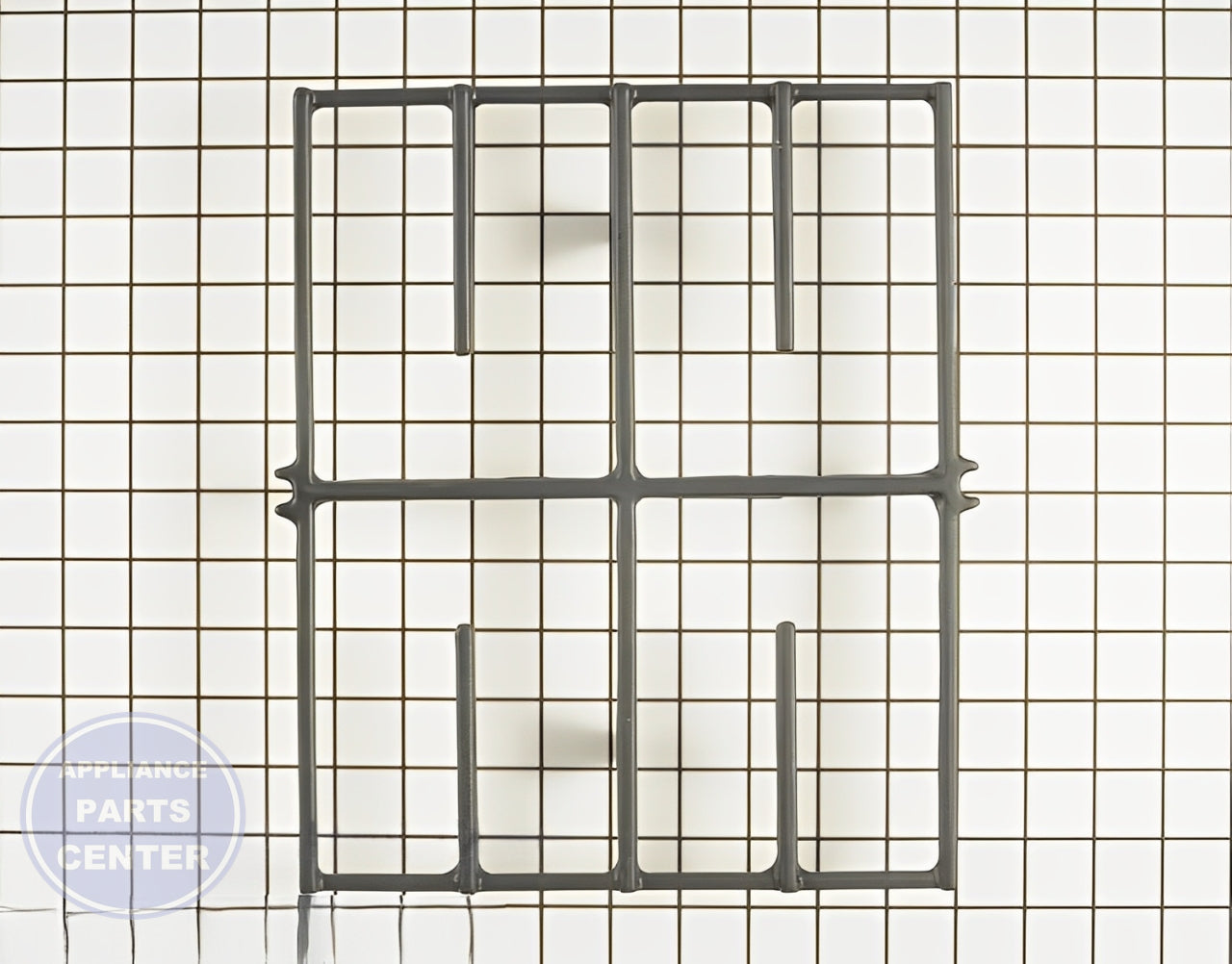 WHIRLPOOL BURNER GRATE WP9761557CB - Main view showing durable construction for WPL Range/Stove/Oven models