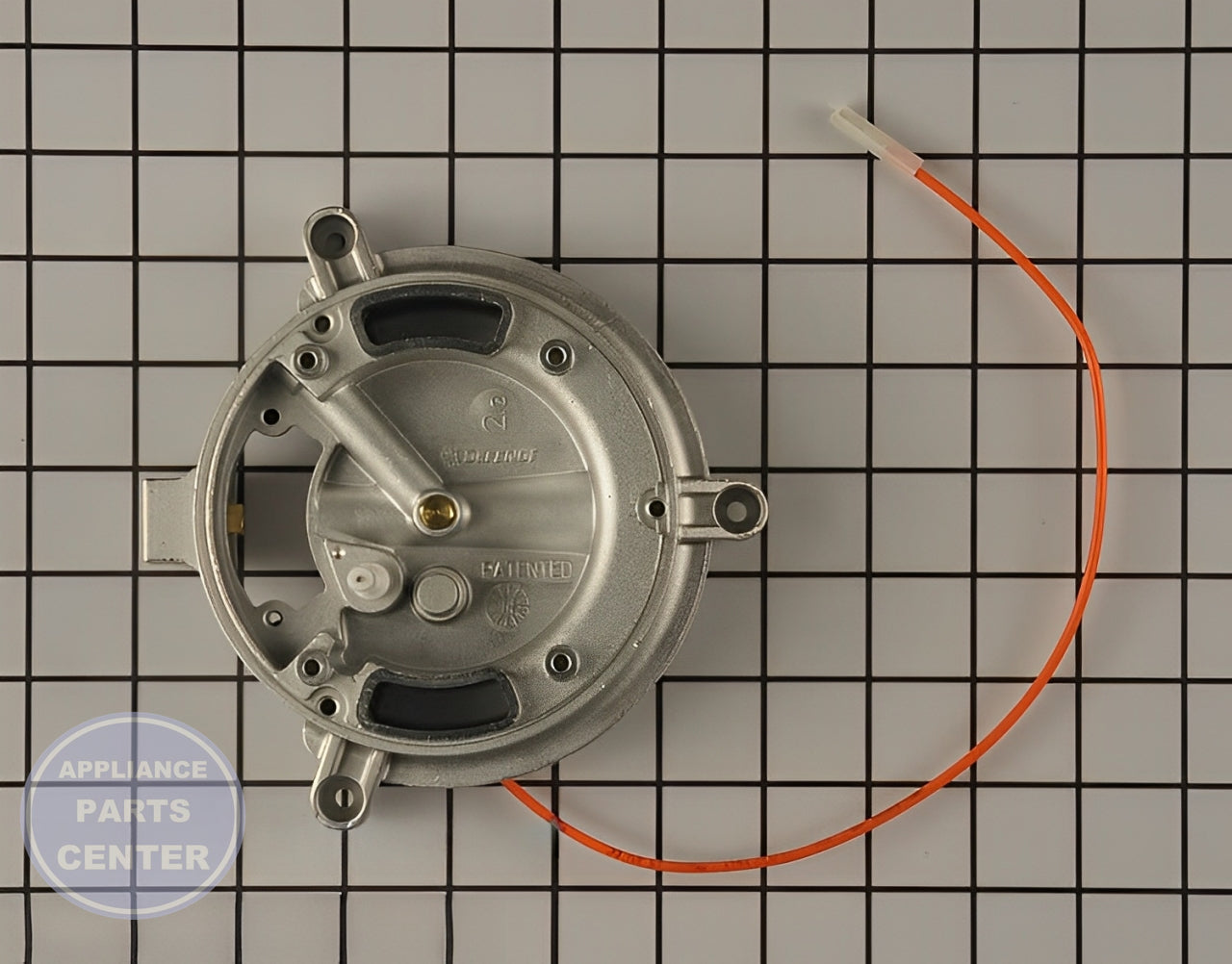 Whirlpool ORIFICE HOLDER WP9761639 - Main view showing gas flow efficiency for Whirlpool models