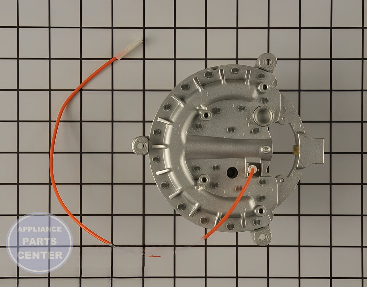 Whirlpool ORIFICE HOLDER WP9761639 - Installation in specific model showing key mounting points