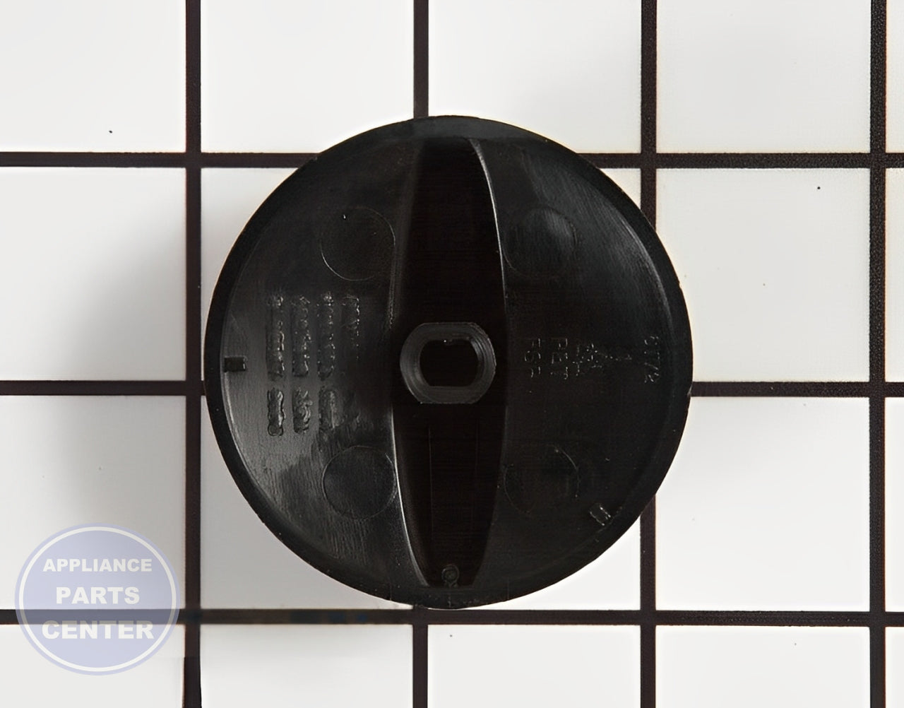 WHIRLPOOL KNOB WP9761964 - Side view with durable materials