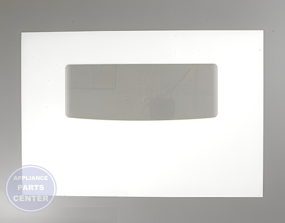 Amana Outer Door Glass WP9762476 - Main view showing sleek design for various models