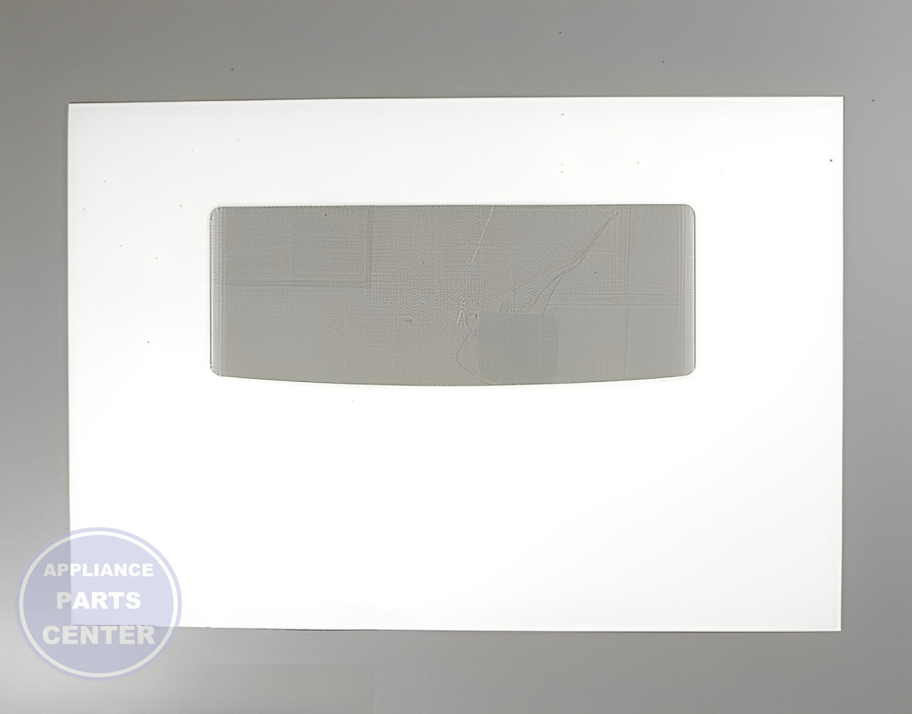 Amana Outer Door Glass WP9762476 - Main view showing sleek design for various models