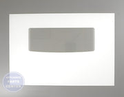 Amana Outer Door Glass WP9762476 - Main view showing sleek design for various models