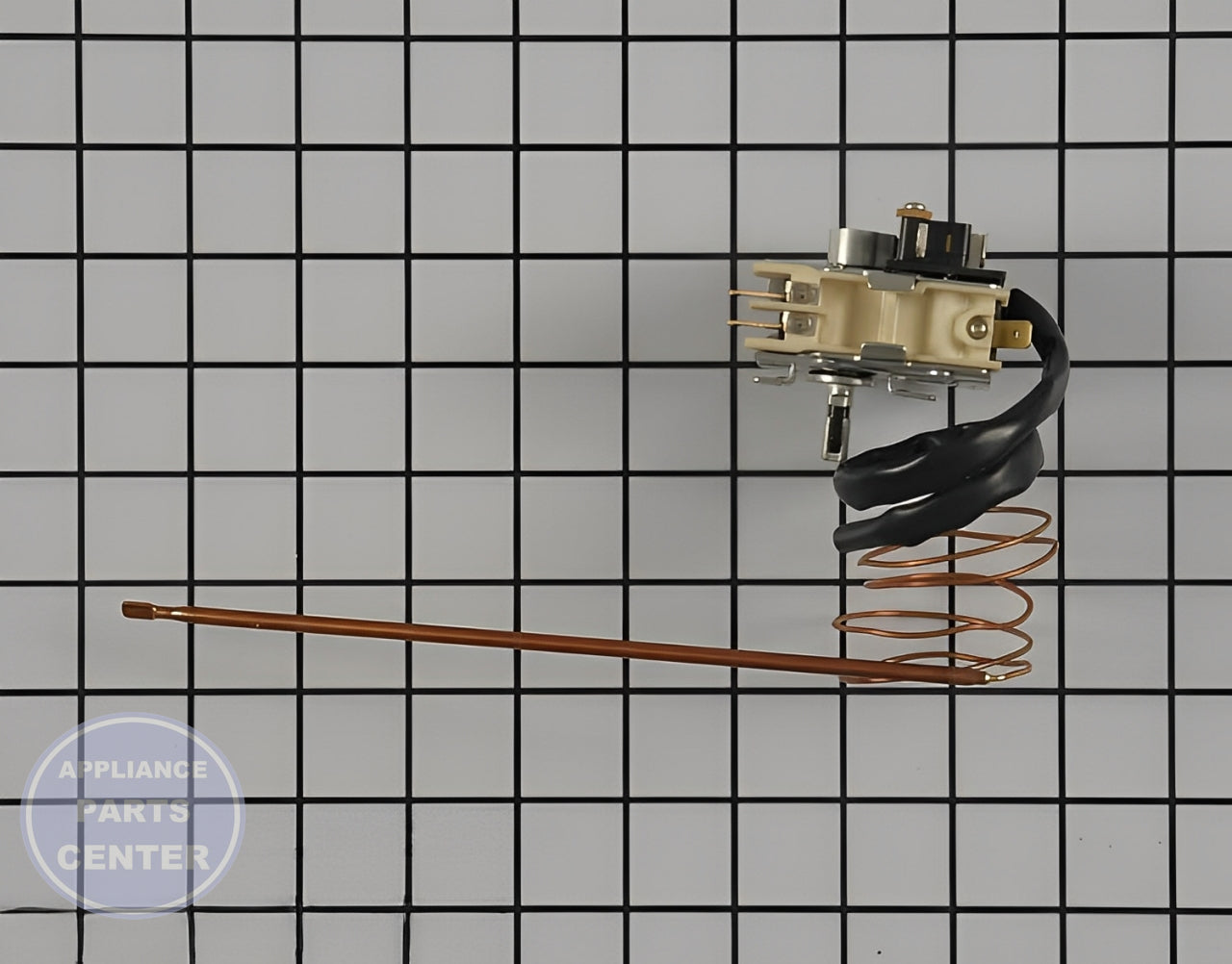 Whirlpool Temperature Control Thermostat WP9762852 - Main view showing precise temperature control for Whirlpool, Roper, Estate, Inglis Range/Stove/Oven