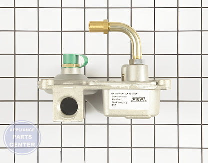 WHIRLPOOL GAS VALVE WP9763716 - Detailed view of gas flow control mechanism