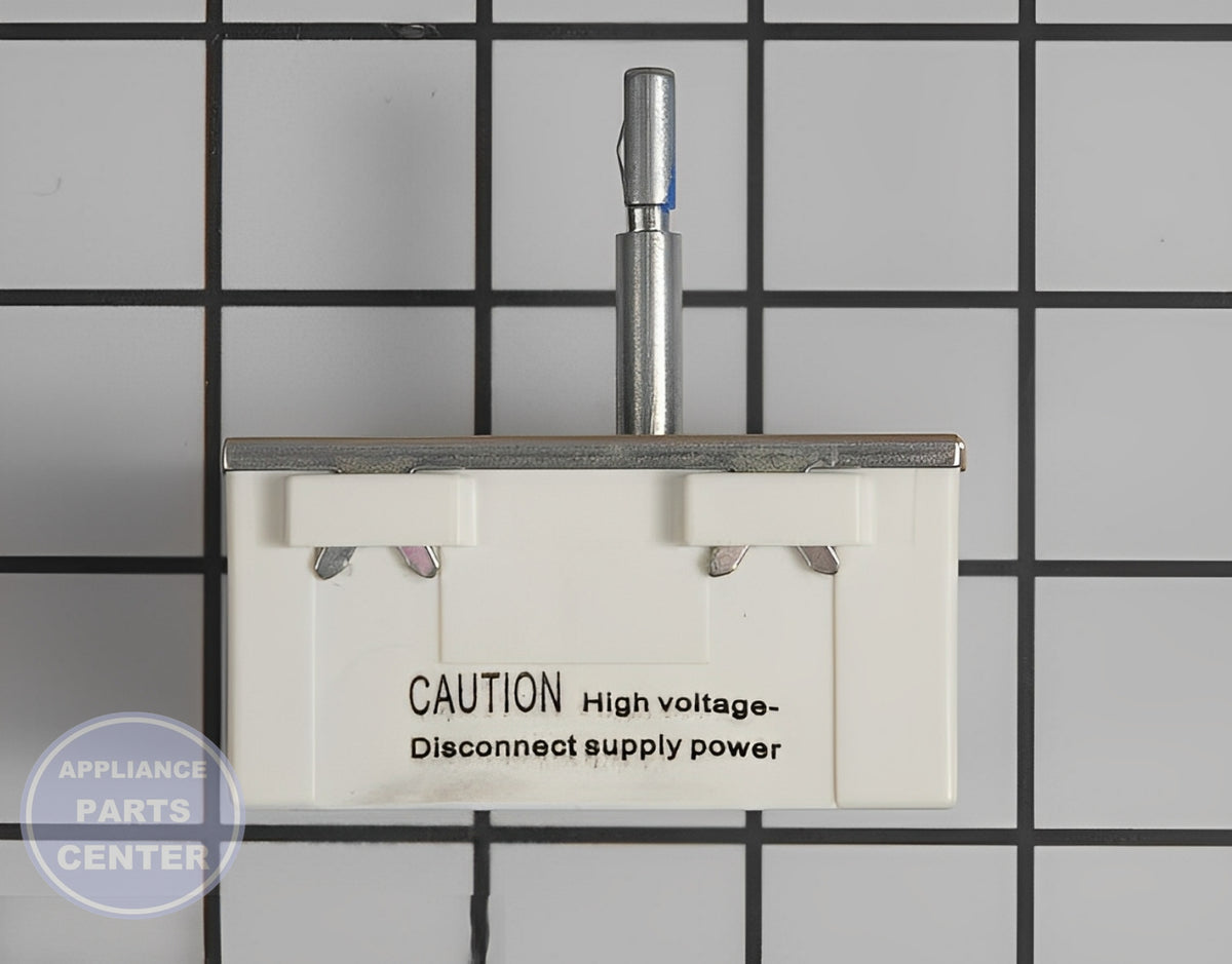 WHIRLPOOL WASHER INFINITE SWITCH LEFT REAR FRONT RIGHT - Side view with accurate specifications