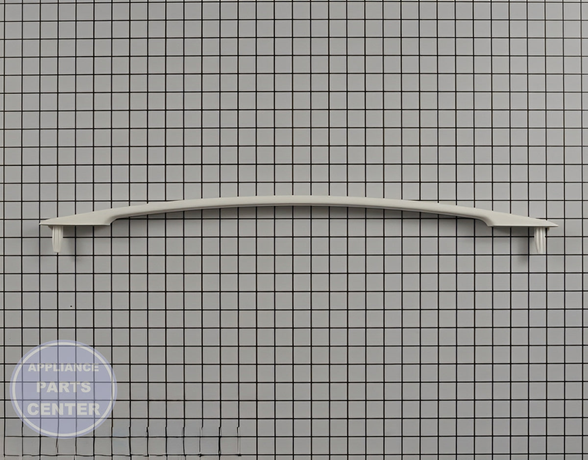WHIRLPOOL DOOR HANDLE WP98004943 - Main view showing ergonomic design for WPL Range models