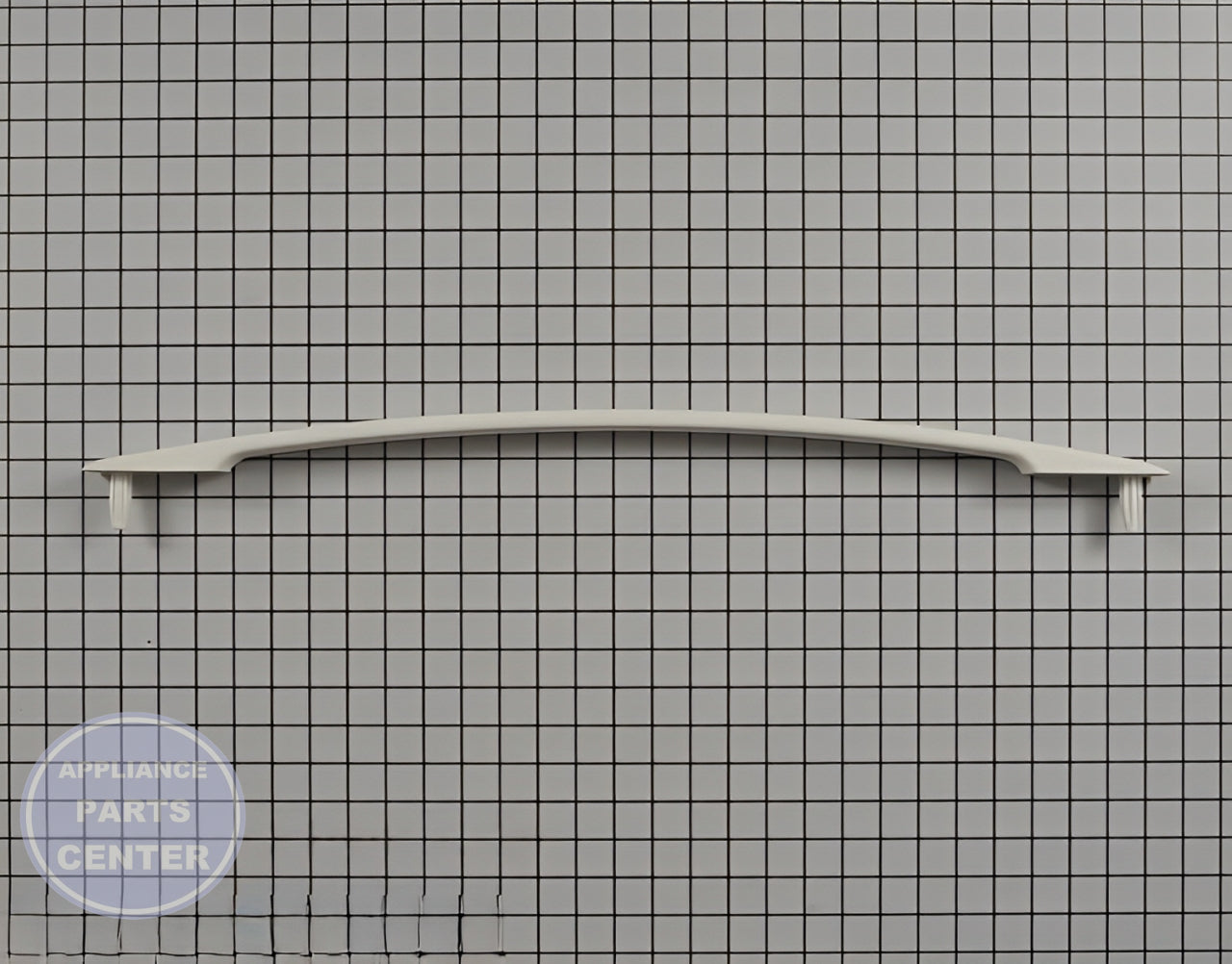WHIRLPOOL DOOR HANDLE WP98004943 - Main view showing ergonomic design for WPL Range models