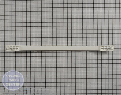 WHIRLPOOL DOOR HANDLE WP98004943 - Detailed view of sturdy metal construction