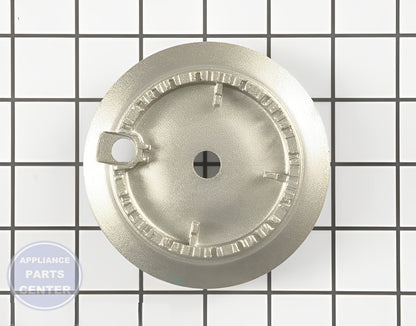 Amana Surface Burner Base WP98017537 - Main view showing efficient gas flow for compatible models