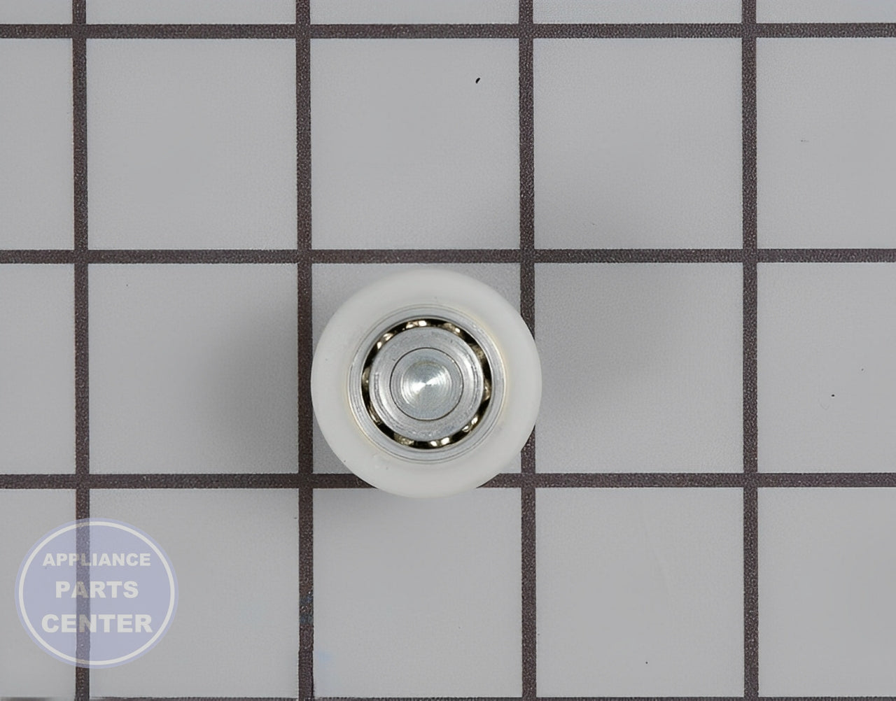 WHIRLPOOL COMPACTOR BEARING WP9871602 - Main view showing axle roller shaft wheel for WPL Trash Compactor