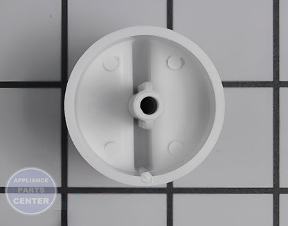 WHIRLPOOL COMPACTOR SWITCH KNOB WP9871799 - Side view with precise measurements