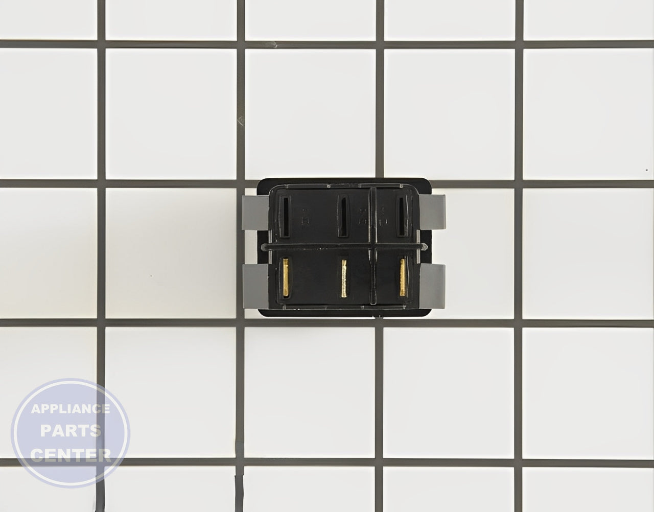 Rocker Switch WP9872161 - Side view with precise measurements