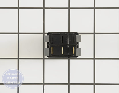Rocker Switch WP9872161 - Side view with precise measurements