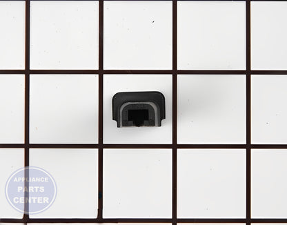 WHIRLPOOL WATER DEFLECTOR WP99001885 - Side view with precise measurements