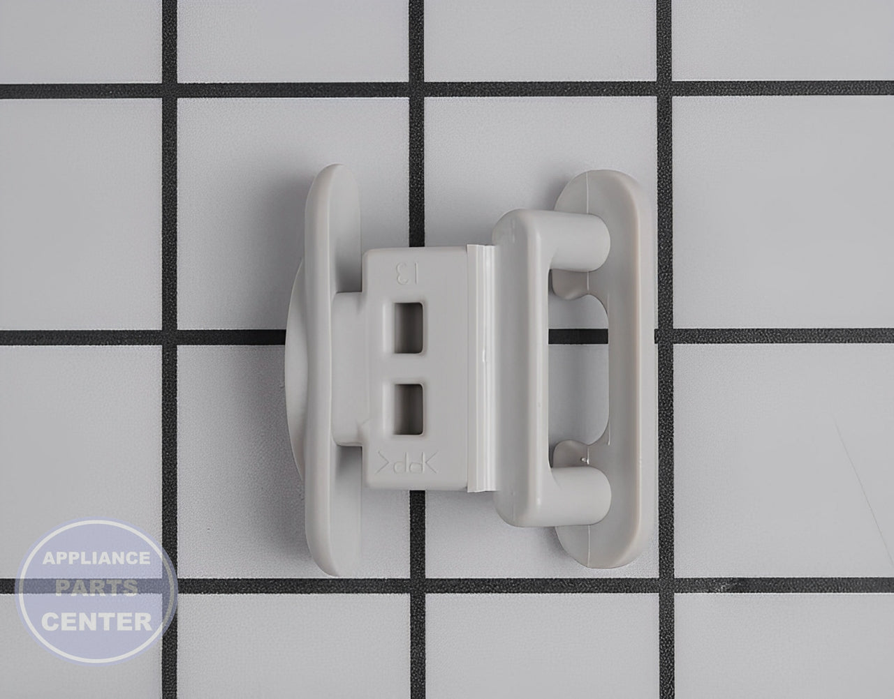 STOP- RACK WP99002135 - Detailed view of reliable technical details for dishrack support