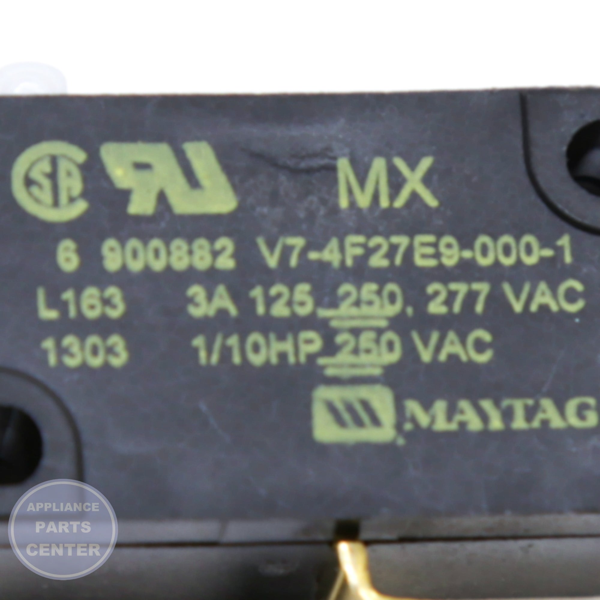 SWITCH- WA WP99002560 - Detailed view of electrical connections