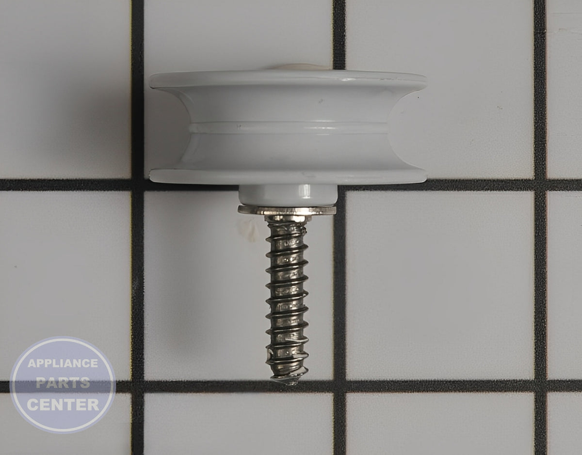 WHIRLPOOL TUB WHEEL WP99002947 - Main view showing durable construction for various dishwasher models