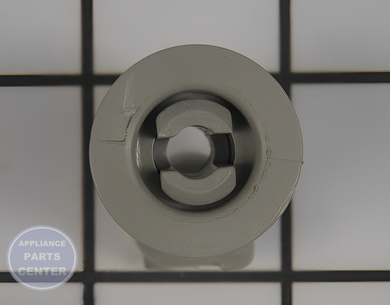Whirlpool Dishwasher Wheel WP99003148 - Detailed view of sturdy construction