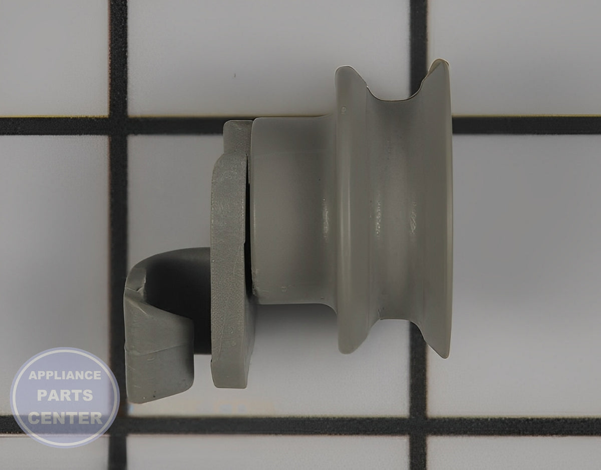 Whirlpool Dishwasher Wheel WP99003148 - Side view with resilient components