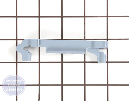 Whirlpool Dishwasher Folding Tine Clip WP99003484 - Side view with precise measurements