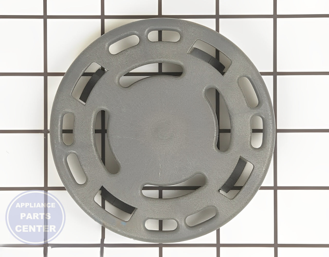 WHIRLPOOL INLET/OUTLET BEZEL WP99003605 - Main view showing secure inlet/outlet connection for WPL Dishwashers