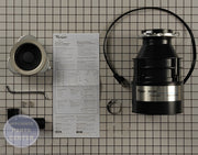 WHIRLPOOL DISPOSER 1/3 HP W/CORD WPGC1000PEA - Main view showing powerful motor for Whirlpool models