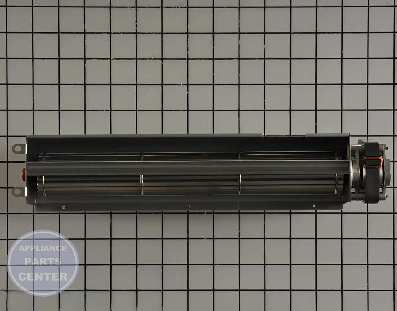 WHIRLPOOL BLOWER COOLING FAN WPW10016550 - Side view with durable motor specifications