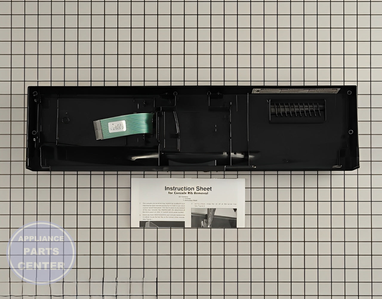 WHIRLPOOL DISHWASHER CONTROL PANEL WPW10021710 - Detailed view of touchpad functionality