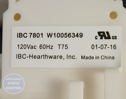 Whirlpool Dishwasher Motor & Pump WPW10056309 - Detailed view of powerful technical details