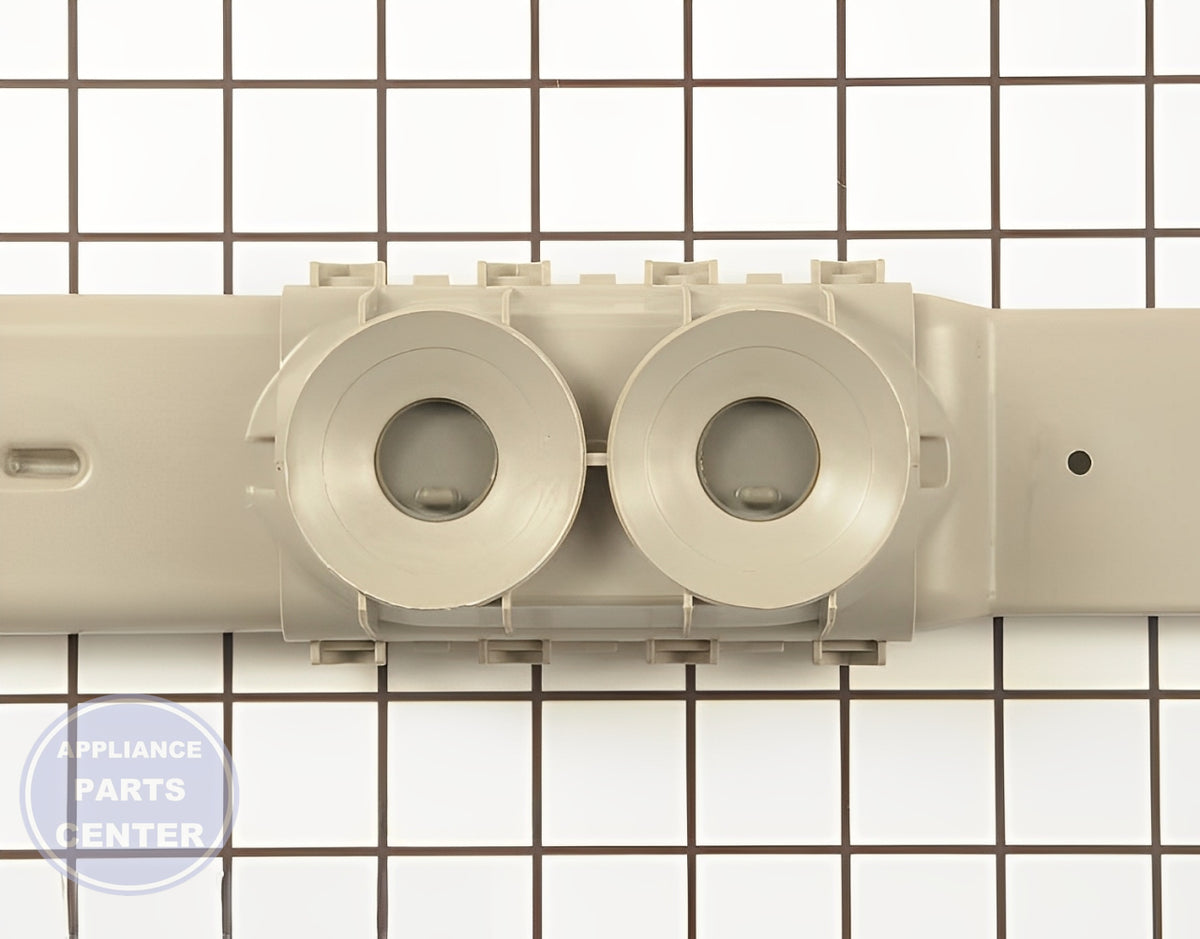 Water Supply Tube WPW10077863 - Side view with 10-inch length specifications