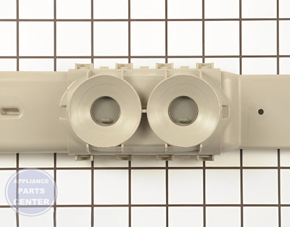 Water Supply Tube WPW10077863 - Side view with 10-inch length specifications