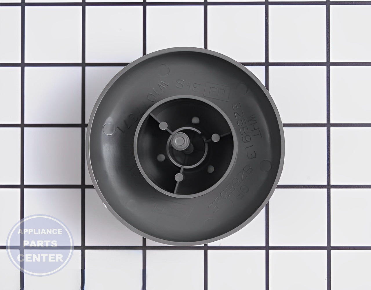 WHIRLPOOL DISHWASHER FLOAT ASSEMBLY WPW10077871 - Detailed view of valve and float assembly