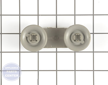 Whirlpool Dishwasher Dishrack Wheel WPW10078083 - Main view showing smooth movement for Whirlpool models