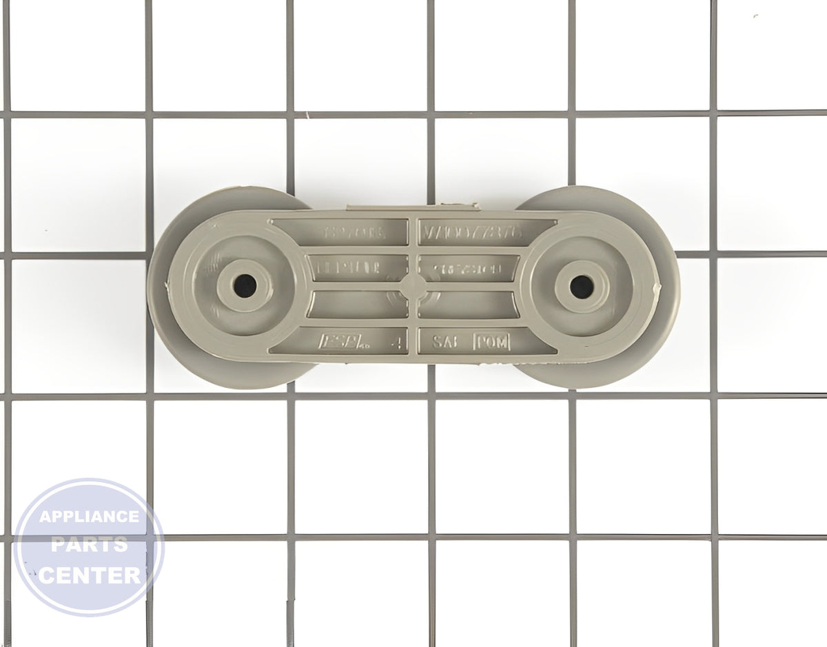 Dishwasher Dishrack Wheel WPW10078083 - Side view with durable measurements