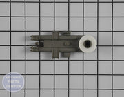 WHIRLPOOL UPPER BRACKET ROLLER WPW10078214 - Main view showing sturdy construction for various dishwasher models