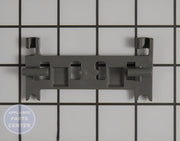 Whirlpool Dishrack Stop Clip WPW10082848 - Main view showing secure support for various dishwasher models