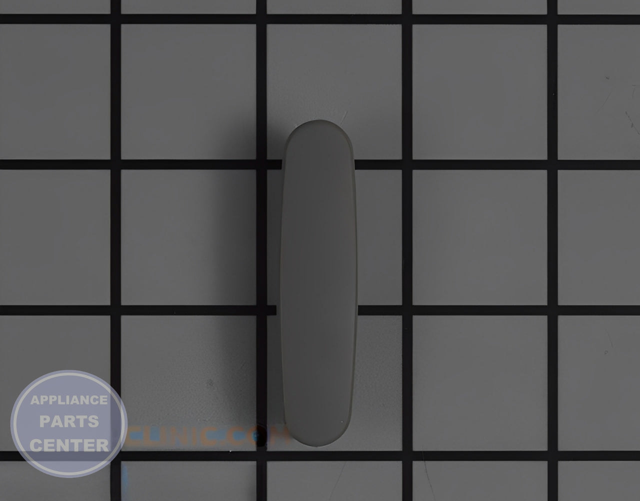 Dishrack Stop Clip WPW10082861 - Detailed view of secure stop mechanism